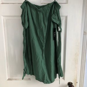 Lulus off shoulder dress